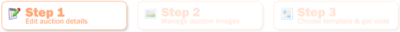 Simple Process for Our Auction Templates